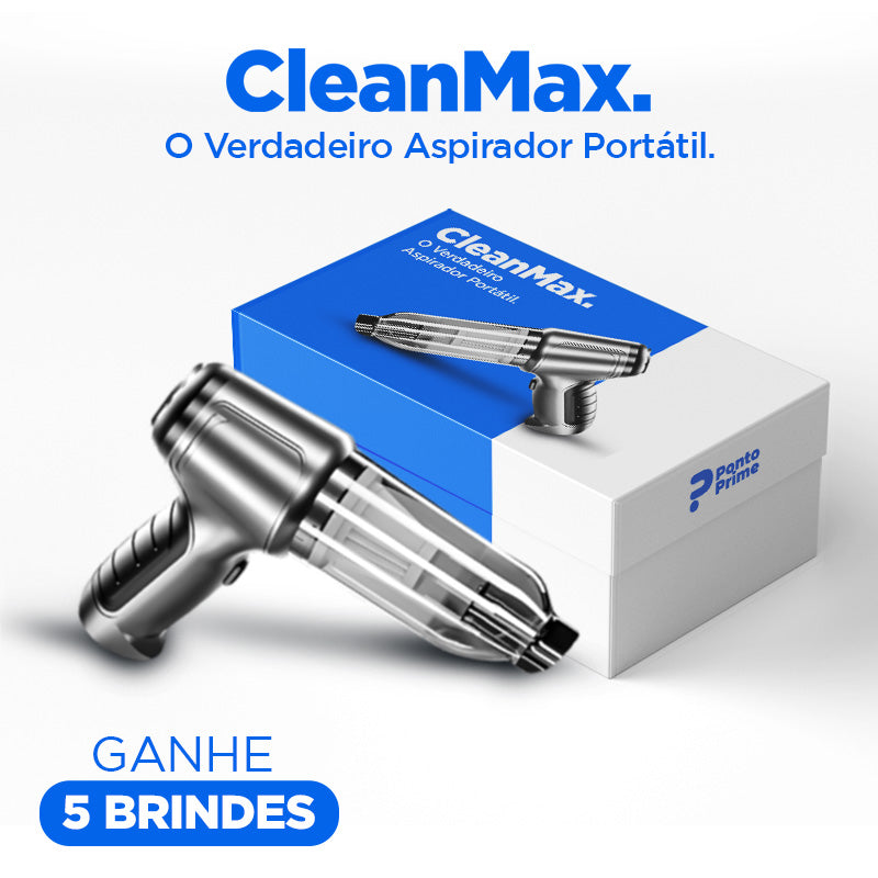 Aspirador de Pó - Clean Master Limpeza Total + 5 Brindes exclusivos
