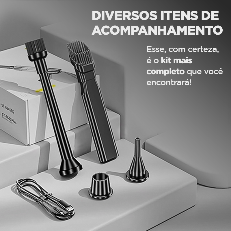 Aspirador de Pó - Clean Master Limpeza Total + 5 Brindes exclusivos